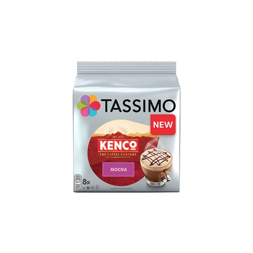 Tassimo Kenco Mocha 8 Capsules Per Pack (Pack of 5) 4041498CASE