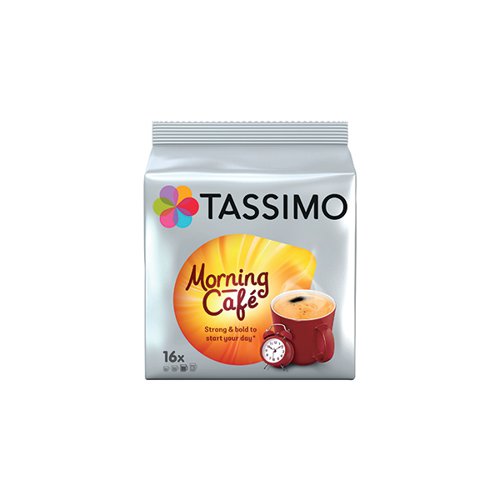 Tassimo Morning Cafe 124.8g 16 Pod Pack x5 (Pack of 80) 4031639