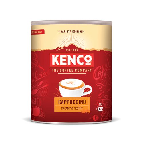 Kenco Instant Cappuccino Coffee 1kg 4090763