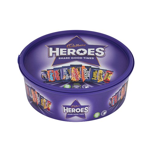 Cadbury Heroes Tub 600g Each 4071745