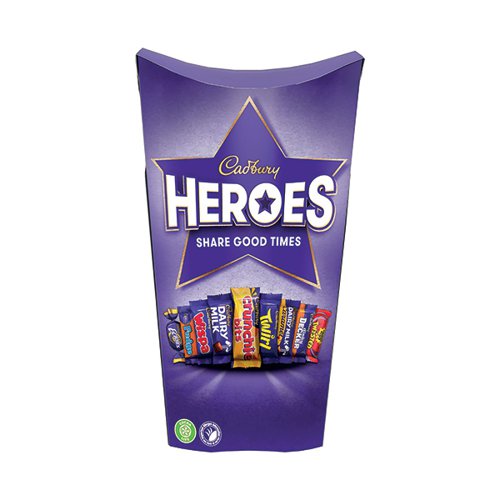 Cadburys Heroes Chocolates Carton 290g Each 4071733