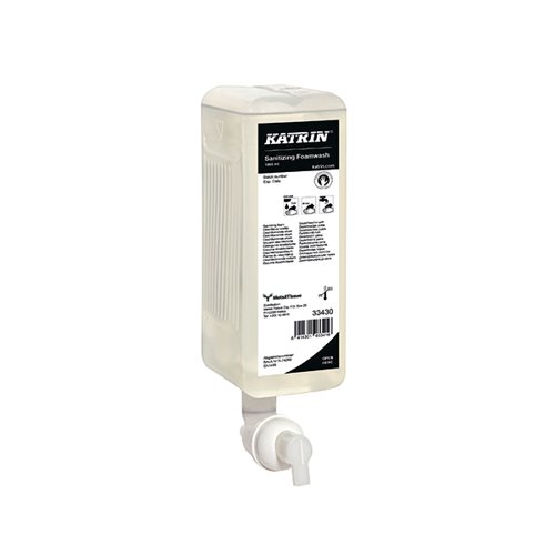 Katrin Sanitising Foam Wash 1 Litre (Pack of 6) 33430 KZ03343