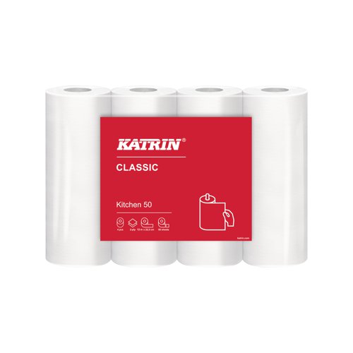 Katrin Classic Kitchen Roll 50 Sheet (Pack of 32) 47789 KZ04777