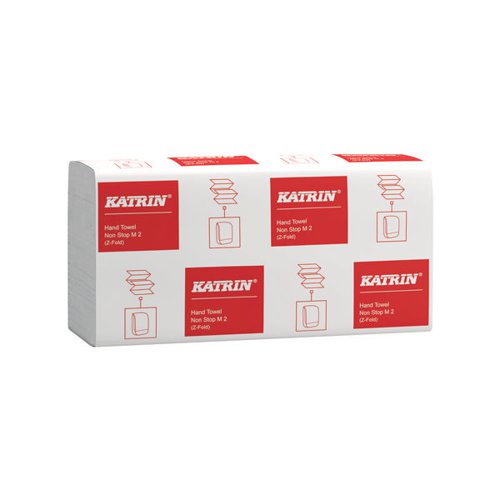 Katrin Classic Hand Towel Non Stop M2 Pack x25pcs (Pack of 4000) 61617 KZ06161 Buy online at Office 5Star or contact us Tel 01594 810081 for assistance