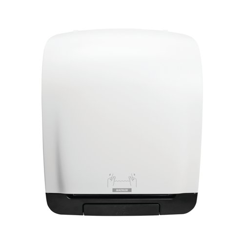 Katrin Inclusive System Towel Dispenser White 90045 Paper Towel Dispensers KZ09004