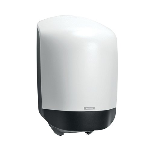 Katrin Inclusive Centrefeed Hand Towel Dispenser White 90120 Paper Towel Dispensers KZ09012