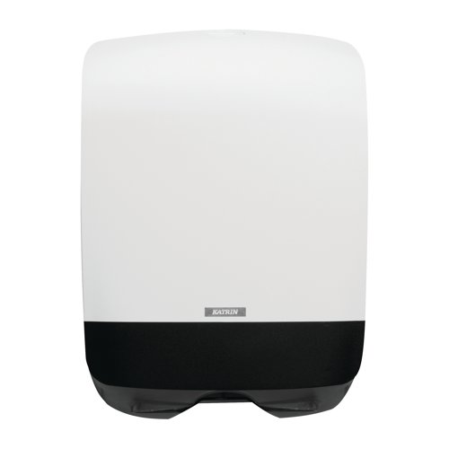 Katrin Inclusive Hand Towel Dispenser Mini White 90182 - Metsa Tissue - KZ09018 - McArdle Computer and Office Supplies