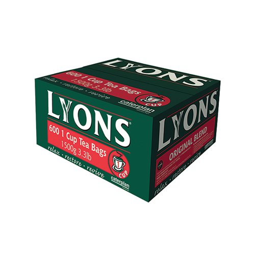 Lyons Green Label Tea Bags Pk600 LB0001