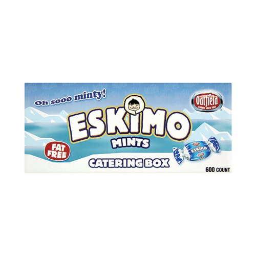 Oatfield Eskimo Mints Boiled Sweets (Pack of 600) R02599