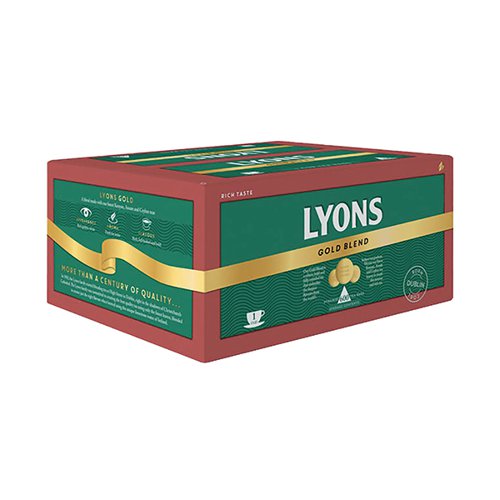 Lyons Gold Blend Enveloped Tea Bags (Pack of 600) 545565