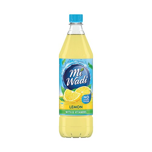 MiWadi No Added Sugar Lemon Squash 1L (Pack of 12) 113363