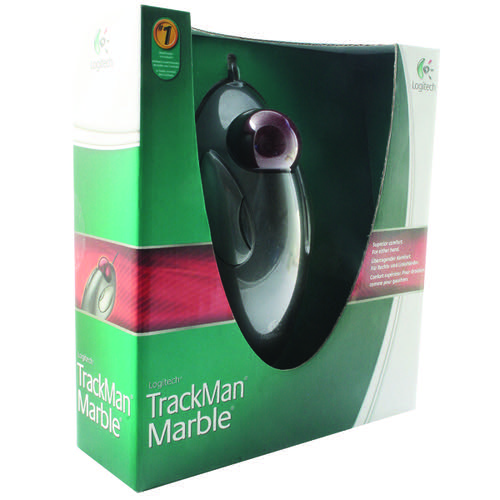 Logitech Marble Trackball Optical Mouse 08 USB 910-000808