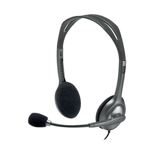Logitech H110 Headset (1.8m cable length 3.5mm audio out) 981-000271