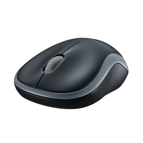 Logitech M185 Wireless Optical Mouse Ambidextrous Grey 910-002238 Mice & Graphics Tablets LC02728