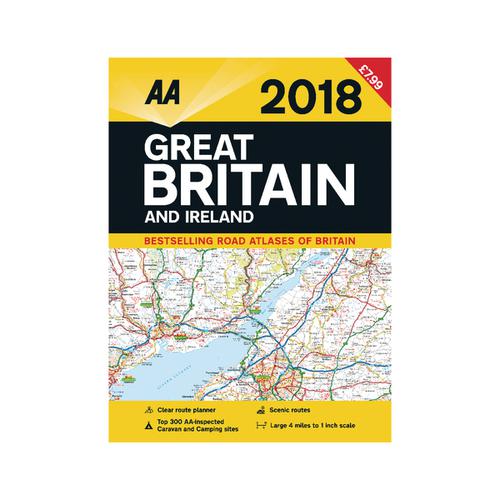 AA Road Atlas Great Britain and Ireland 9780749578633