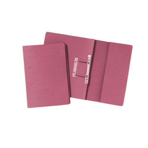 Pocket Spiral Files 285gsm Foolscap Pink (Pack of 25)TPFM-PNKZ