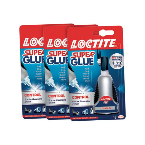Loctite Super Glue Control 3g 3 For The Price of 2 LO810006