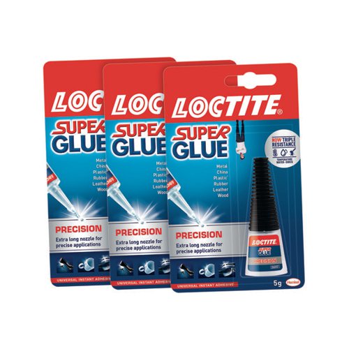 Loctite Super Glue Precision 5g 3 For The Price of 2 LO810008