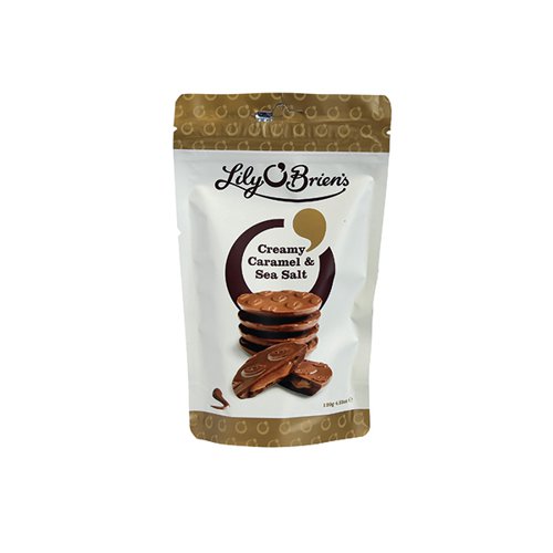 Lily O'Brien's Creamy Caramels with Sea Salt Share Bag 120g 5105944