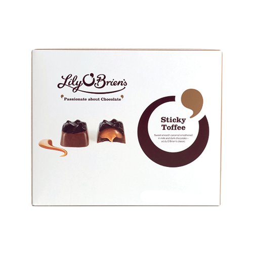 Lily O'Briens Sticky Toffee Chocolates Pouch 145g 5106910