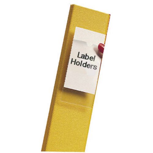 3L Label Holders Polypropylene Self-adhesive 55x102mm 10335 [Pack 6]