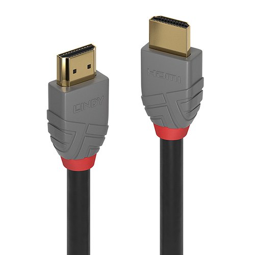 Lindy Anthra Line High Speed HDMI Cable 5m Black 36965 - Lindy Electronics Ltd - LY36965 - McArdle Computer and Office Supplies