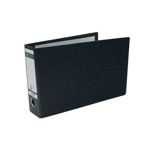 Leitz 180 Oblong Lever Arch File Board A4 Black (Pack of 4) 310690095