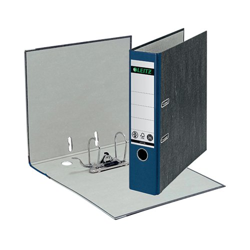 Leitz A4 Lever Arch File Blue Spine (Pack of 10) 1080-10-35