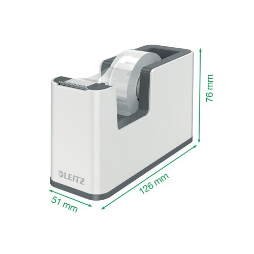 Leitz WOW Tape Dispenser White/Blue 53641036 | LZ11372 | ACCO Brands