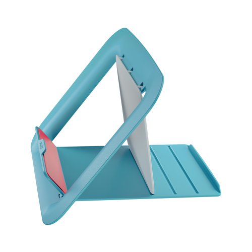 Leitz Ergo Cosy Adjustable Laptop Stand Calm Blue 64260061 LZ12935 Buy online at Office 5Star or contact us Tel 01594 810081 for assistance