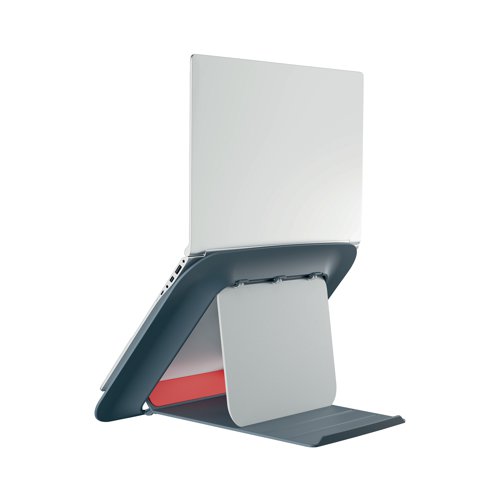 LZ12936 Leitz Ergo Cosy Adjustable Laptop Stand Velvet Grey 64260089