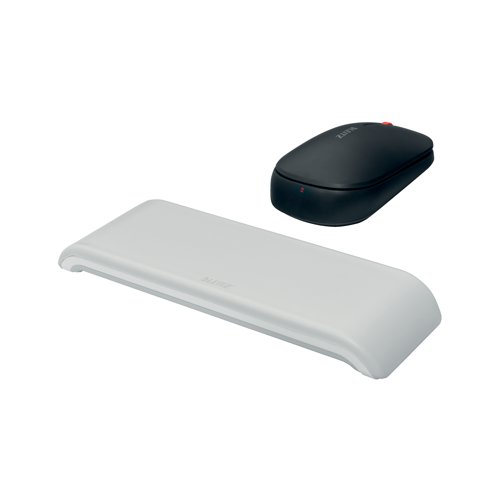 The Leitz Ergo Cosy Mouse Wrist Rest helps to create a comfortable and active workspace at home or in the office. The slimline desktop mouse wrist rest provides support while helping to keep wrist postures straight to prevent aches and pains and maintain high levels of performance. Featuring a minimalist design and matt finish colour, this stylish mouse wrist rest improves health and wellbeing by creating the ideal, active working set-up and minimises the impact of repetitive strain injuries. Suitable for both left and right hand users, this wrist rest accommodates two heights by it turning over to find optimal alignment, making it ideal for use while both sitting or standing at a height adjustable desk, creating a flexible, active workspace.