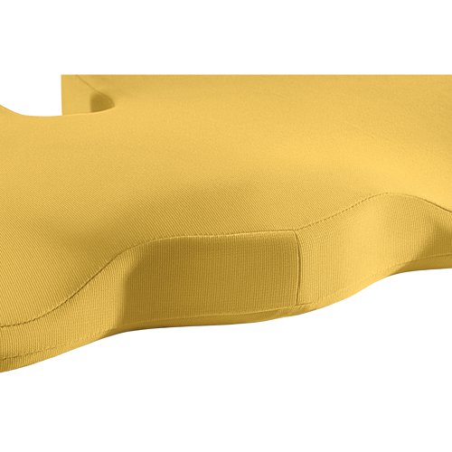 Leitz Ergo Cosy Seat Cushion 355x455x75mm Warm Yellow 52840019 LZ12955 Buy online at Office 5Star or contact us Tel 01594 810081 for assistance