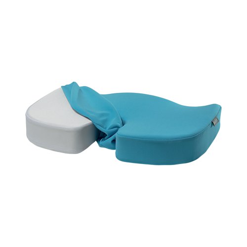 Leitz Ergo Cosy Seat Cushion 355x455x75mm Calm Blue 52840061 LZ12956 Buy online at Office 5Star or contact us Tel 01594 810081 for assistance