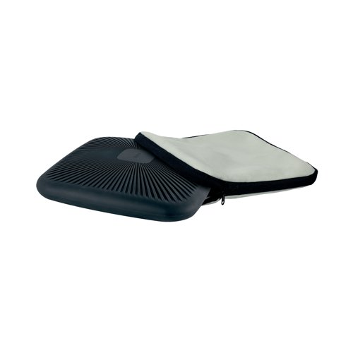Leitz Ergo Active Wobble Cushion with Cover Light Grey 65400085 LZ13472 Buy online at Office 5Star or contact us Tel 01594 810081 for assistance