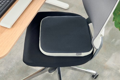 Leitz Ergo Active Wobble Cushion with Cover Dark Grey 65400089 Chair Accessories LZ13473