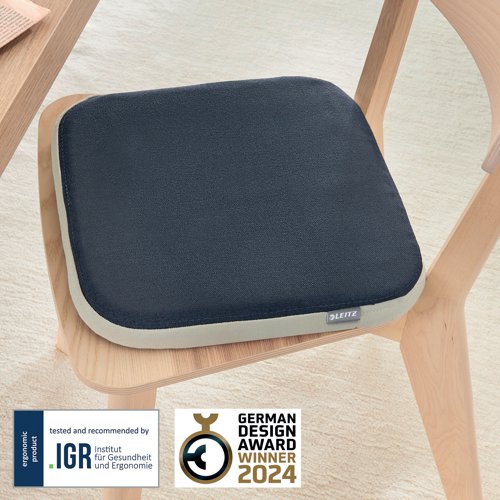 Leitz Ergo Active Wobble Cushion with Cover Dark Grey 65400089