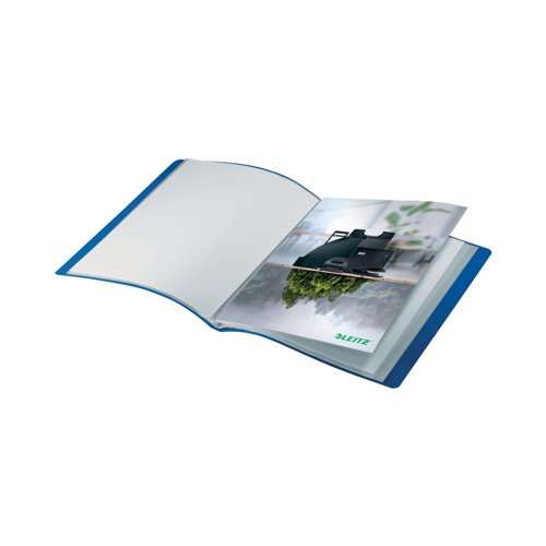 LZ61093 Leitz Recycle Display Book 20 pocket A4 Blue (Pack of 10) 46760035