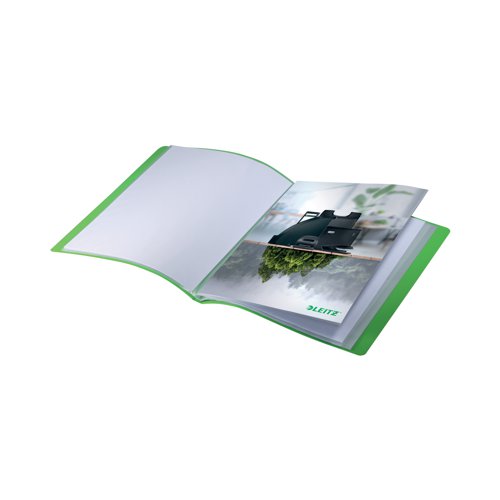 Leitz Recycle Display Book 20 pocket A4 Green (Pack of 10) 46760055 | LZ61094 | ACCO Brands