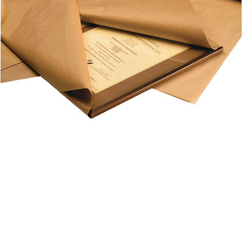 Wrapping Paper Strong Thick Sheets 70gsm 750x1150mm Brown [Pack 50]