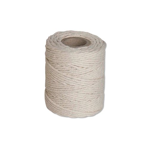 Flexocare Cotton Twine 125gms Medium White Pack of 12 77658008