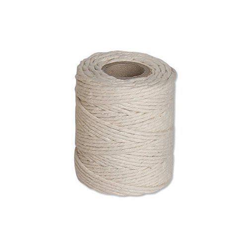 Flexocare Cotton Twine 250gms Medium White Pack of 6 77658009