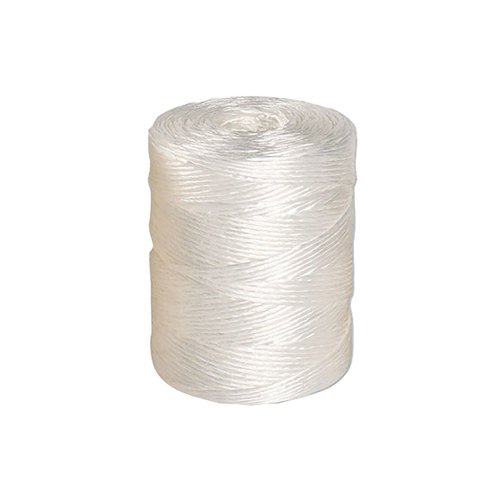 Flexocare Polypropylene Twine 1 kg White (Durable and strong designed not to fray) 77656008