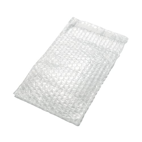 These Airsafe bubble pouches are perfect for products which need to be posted or shipped. Providing protection against damage and breakage. With a self-adhesive strip for a fast seal. These pouches measure 180 x 235mm. This pack contains 300 pouches.