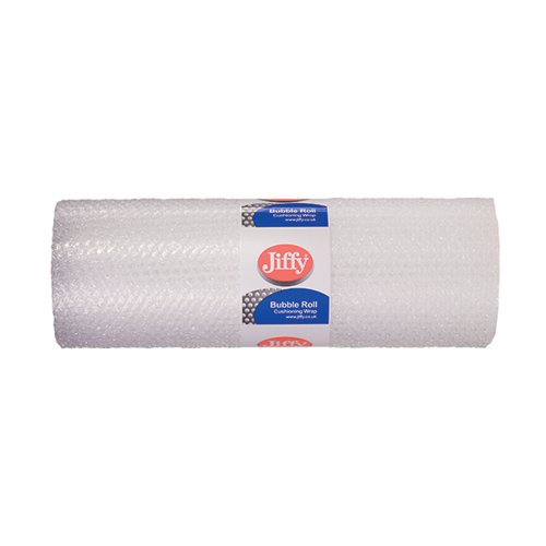 Jiffy Bubble Film Roll 600mmx25m Clear (Hard wearing and reliable) BROC53739