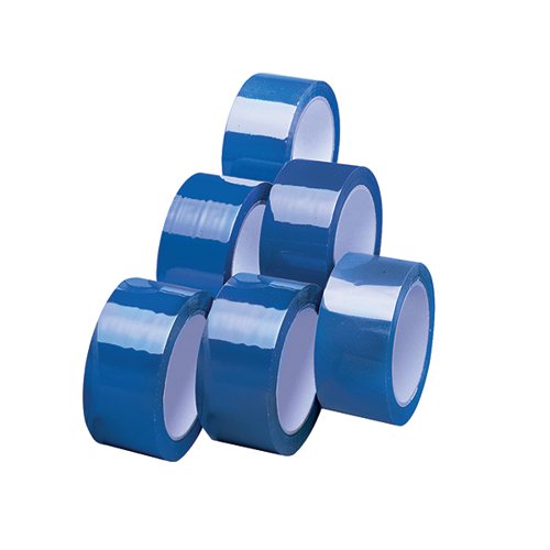 Polypropylene Tape 50mmx66m Blue (Pack of 6) APPBL480066-LN
