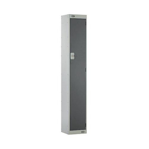 Single Compartment Locker 300x450x1800mm Dark Grey Door MC00039