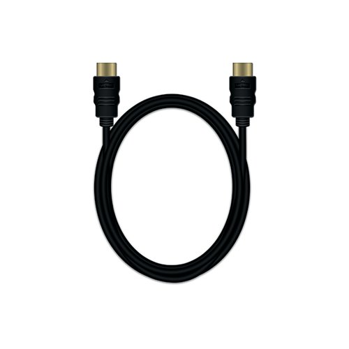 ME61259 MediaRange HDMI Cable with Ethernet 18Gbit 1.8m Black MRCS156