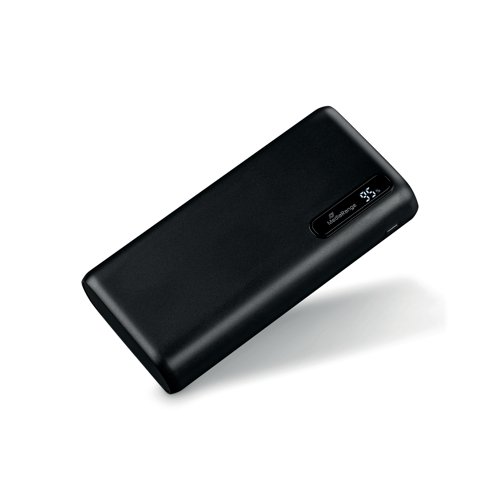 MediaRange Mobile Fast Charger Power Bank 20.000mAh 2x USB A x1 USB-C Black MR756 ME87249 Buy online at Office 5Star or contact us Tel 01594 810081 for assistance