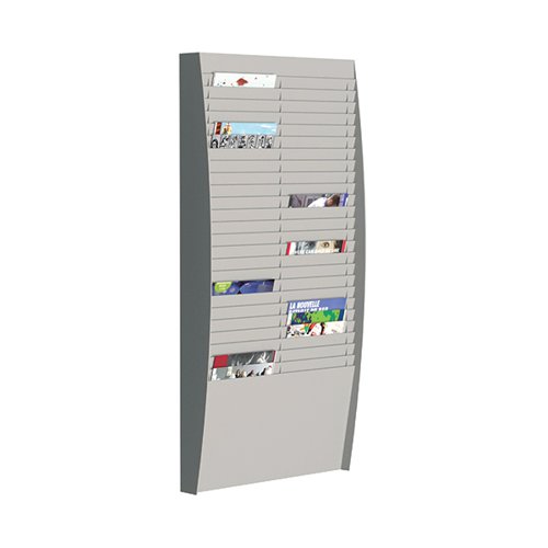 Fast Paper A4 Document Control Panel 50 Compartments Grey V225.02
